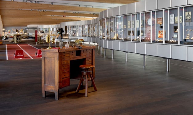 Bienne : le musée Omega, un pont horloger entre passé, présent et futur Bienne : le musée Omega, un pont horloger entre passé, présent et futur