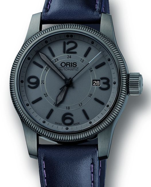 Oris Big Crown Date gris furtif