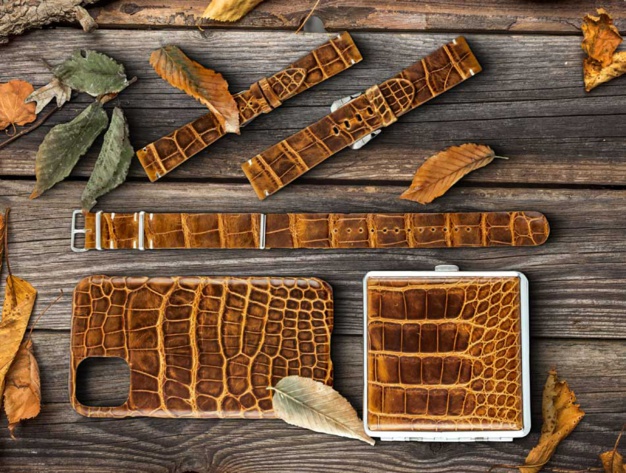L'automne s'invite chez ABP Concept avec son alligator Radika camel