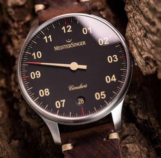 MeisterSinger Circularis automatique Old radium MeisterSinger Circularis automatique Old radium