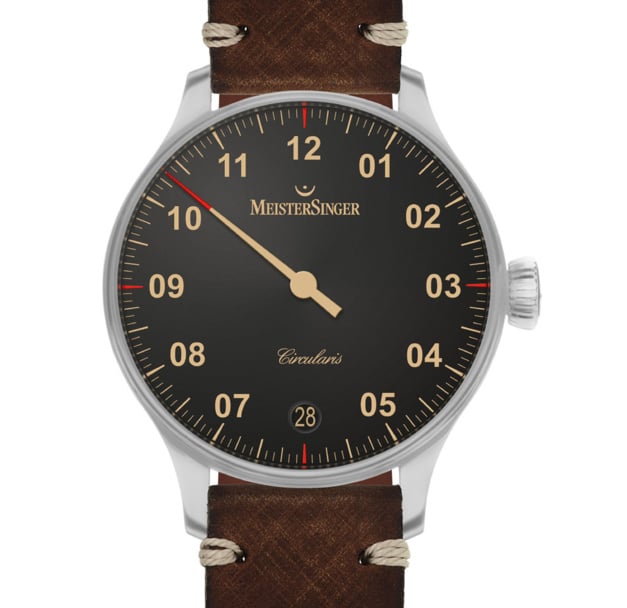 MeisterSinger Circularis automatique Old radium MeisterSinger Circularis automatique Old radium