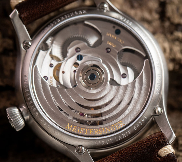 MeisterSinger Circularis automatique Old radium MeisterSinger Circularis automatique Old radium