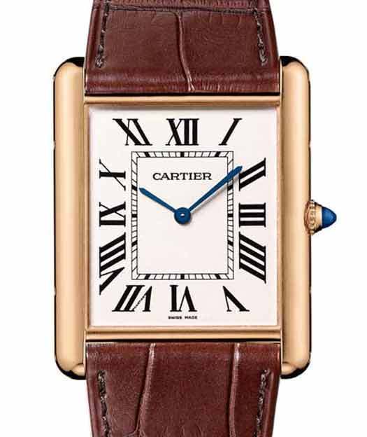 Cartier : la Tank Louis Cartier XL extra-plate Cartier : la Tank Louis Cartier XL extra-plate