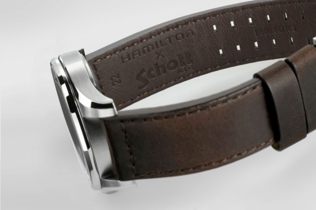 Hamilton Khaki Pilot Schott NYC : j'veux du cuir ! Hamilton Khaki Pilot Schott NYC : j'veux du cuir !