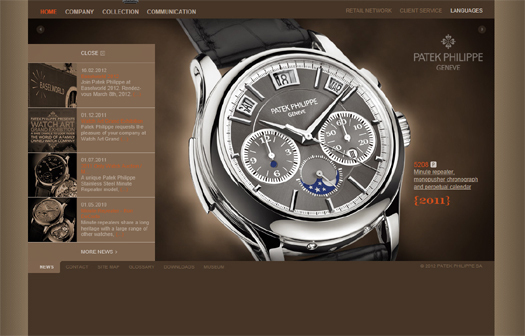 Patek Philippe : lancement du nouveau site Internet Patek.com Patek Philippe : lancement du nouveau site Internet Patek.com