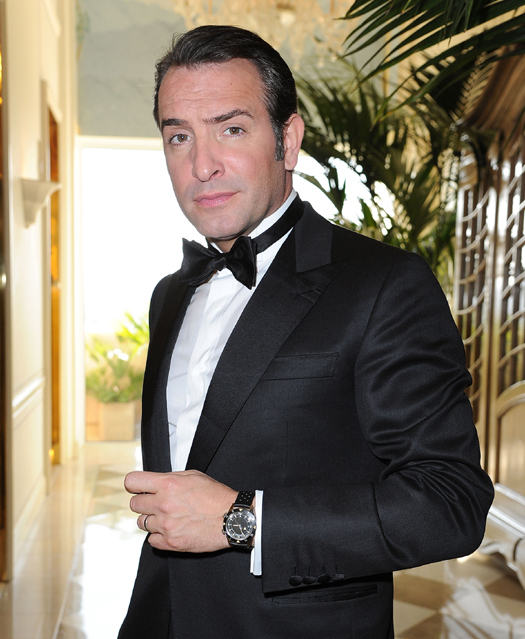 Jean Dujardin portant une Memovox JLC tribute to deep sea, crédit photo Pascal Le Segretain/WireImage