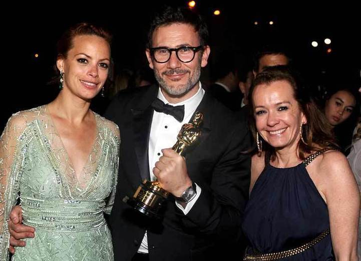 Bérénice Béjo, Michel Hazavanicius et Caroline Scheufele Bérénice Béjo, Michel Hazavanicius et Caroline Scheufele