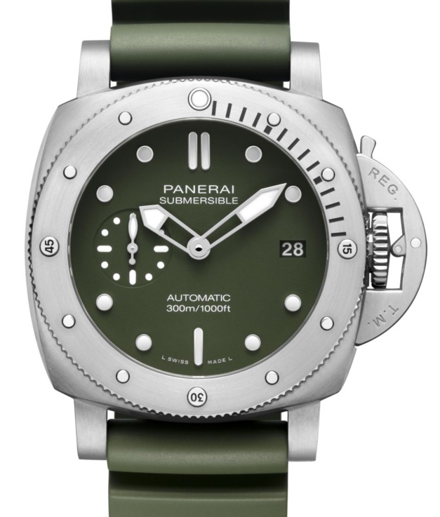 Panerai Submersible Verde Militare