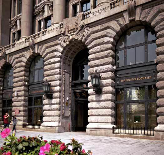 Entrée de The Roosevelt House, The Rolex Experience crédit photo Rolex/Jean-Daniel Meyer Entrée de The Roosevelt House, The Rolex Experience crédit photo Rolex/Jean-Daniel Meyer