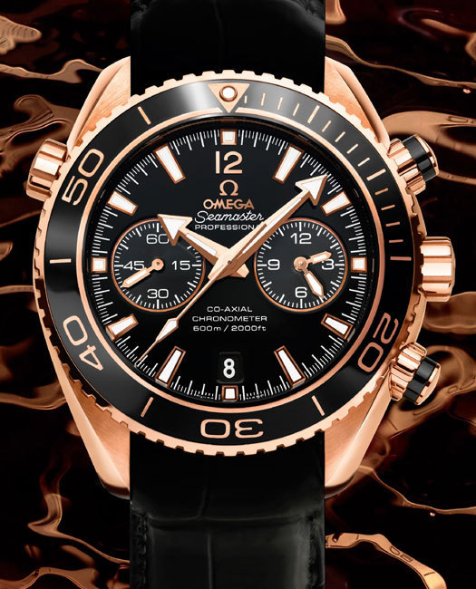 Omega Seamaster Planet Ocean Ceragold