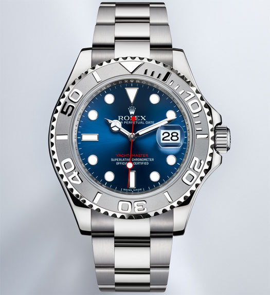 Rolex Oyster Perpetual Yacht-Master cadrab bleu soleil Rolex Oyster Perpetual Yacht-Master cadrab bleu soleil