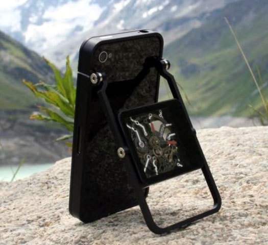 WATCHe : offrir à votre iPhone une coque équipée d’une montre mécanique… WATCHe : offrir à votre iPhone une coque équipée d’une montre mécanique…