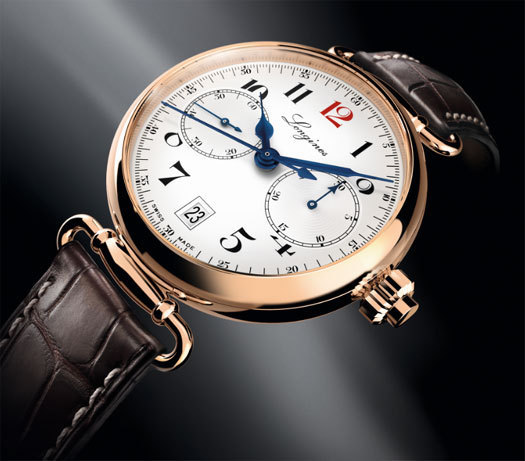 The Longines Column-Wheel Single Push-Piece Chronograph 180th Anniversary Limited Edition The Longines Column-Wheel Single Push-Piece Chronograph 180th Anniversary Limited Edition