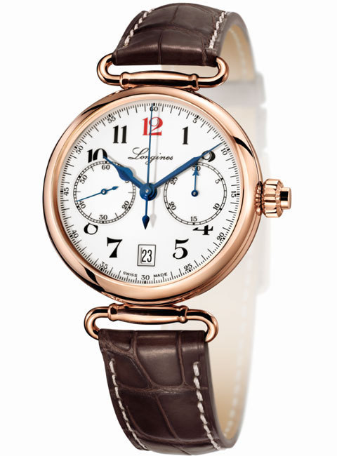 The Longines Column-Wheel Single Push-Piece Chronograph 180th Anniversary Limited Edition The Longines Column-Wheel Single Push-Piece Chronograph 180th Anniversary Limited Edition