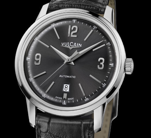 Vulcain 50s Presidents’ Classic version acier cadran anthracite