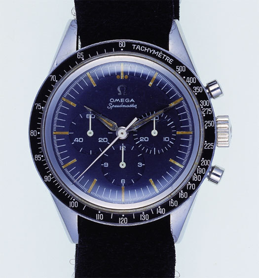 La Speedmaster de l'astronaute Wally Schirra lors de sa mission Mercury Atlas 8 en octobre 1962 La Speedmaster de l'astronaute Wally Schirra lors de sa mission Mercury Atlas 8 en octobre 1962