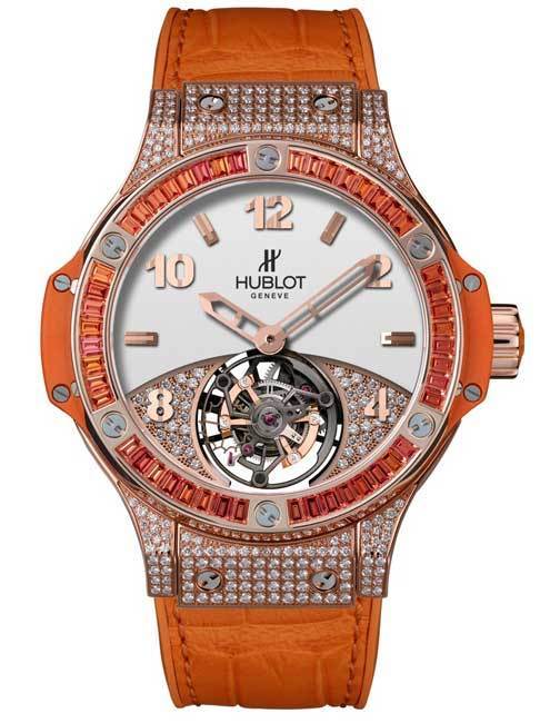 Hublot Big Bang Tutti Frutti Tourbillon Pave : les femmes vont en voir de toutes les couleurs !