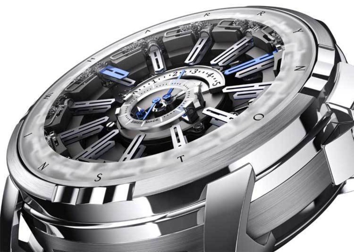 Harry Winston Opus 12 : de cinq en cinq, une autre lecture du temps... 