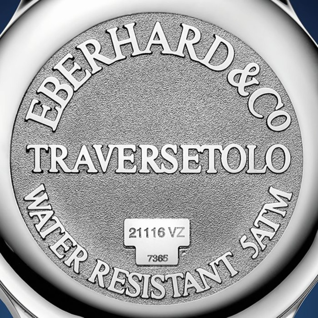 Eberhard & Co : un beau cadran bleu pour sa Traversetolo