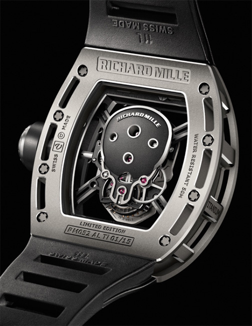 Richard Mille Tourbillon RM 052 Skull Richard Mille Tourbillon RM 052 Skull