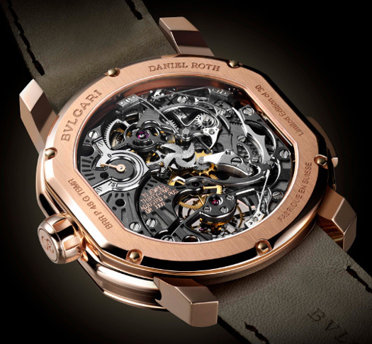 Daniel Roth Bulgari Carillon Tourbillon : une Répétition minutes à 3 marteaux Daniel Roth Bulgari Carillon Tourbillon : une Répétition minutes à 3 marteaux