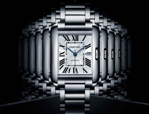 Cartier Tank Anglaise : plus d’épure avec son remontoir intégré au brancard…