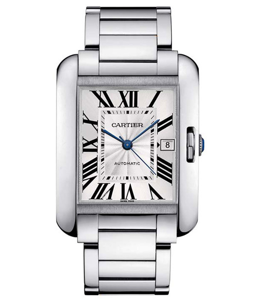 Cartier Tank Anglaise : plus d’épure avec son remontoir intégré au brancard… Cartier Tank Anglaise : plus d’épure avec son remontoir intégré au brancard…