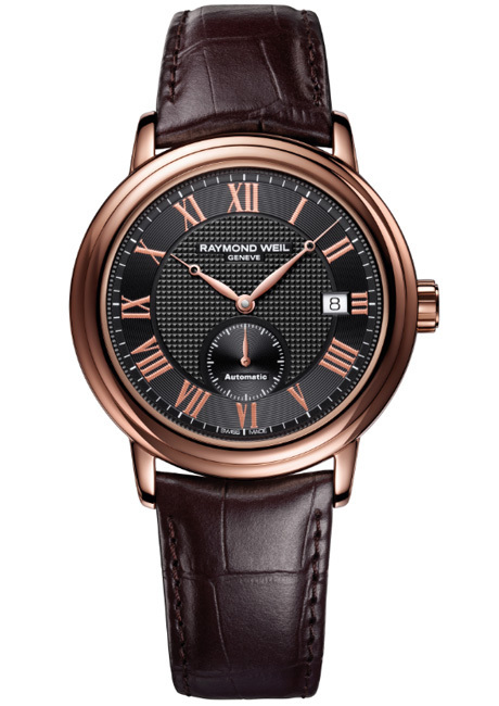 Raymond Weil Maestro Petite Seconde PVD or rose Raymond Weil Maestro Petite Seconde PVD or rose