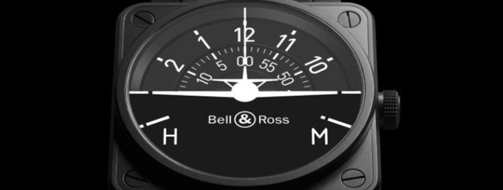 Bell & Ross BR01 Turn Coordinator : l'heure pour garder le cap