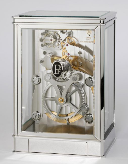 Parmigiani Fleurier : pendulette de table 15 jours de réserve de marche Parmigiani Fleurier : pendulette de table 15 jours de réserve de marche