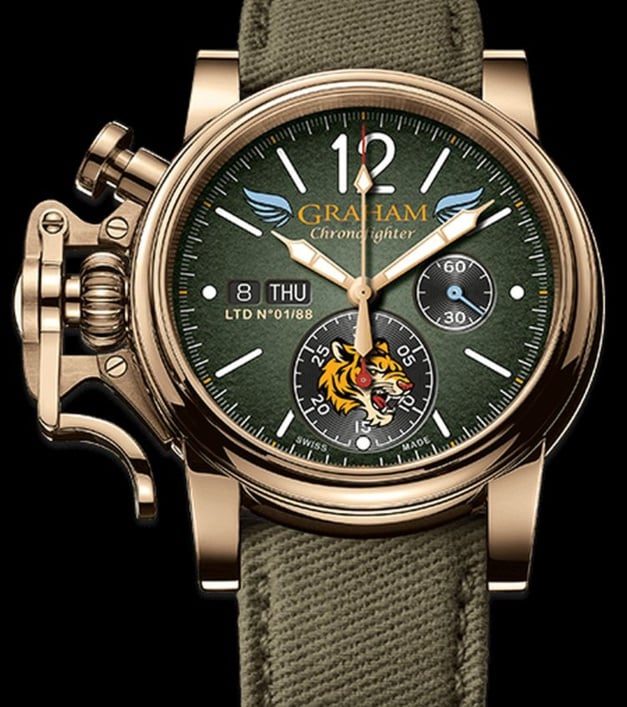 Graham Chronofighter Bronze Tiger Graham Chronofighter Bronze Tiger