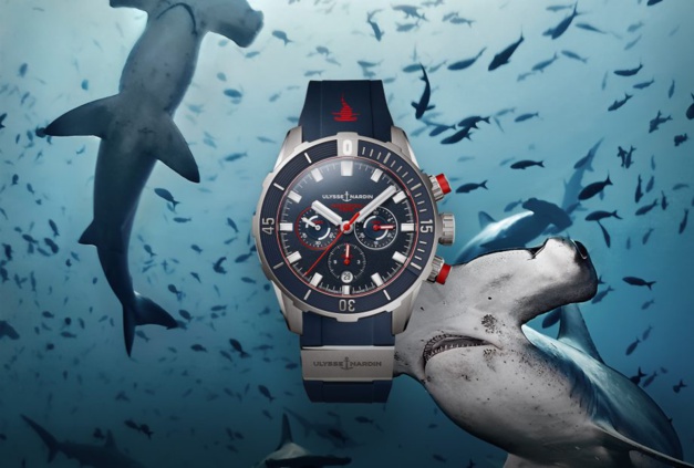 Ulysse Nardin Diver Chronograph Hammerhead shark