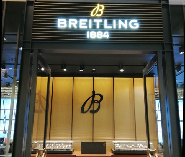 Hong-Kong : ouverture d'une boutique Breitling dans un outlet Hong-Kong : ouverture d'une boutique Breitling dans un outlet