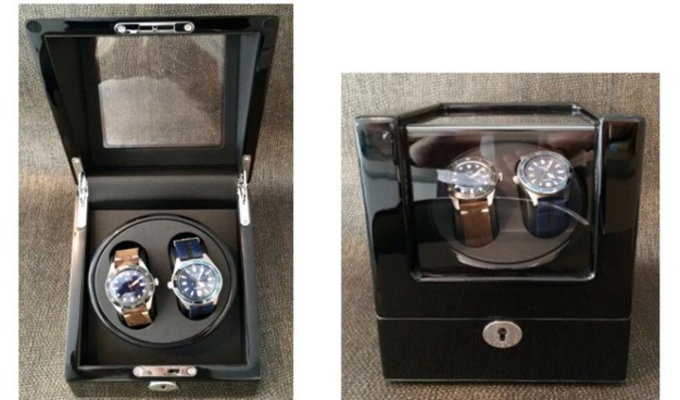 Double remontoir provenant de Chine, mais de très bonne facture Double remontoir provenant de Chine, mais de très bonne facture