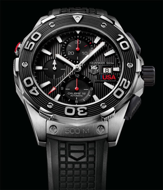 Coupe de l’America : TAG Heuer, partenaire d’Oracle Team USA présente sa nouvelle collection Aquaracer 500 M Coupe de l’America : TAG Heuer, partenaire d’Oracle Team USA présente sa nouvelle collection Aquaracer 500 M