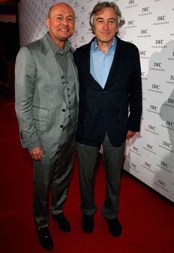 Georges Kern et Robert de Niro Georges Kern et Robert de Niro