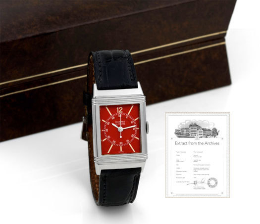 Jaeger-LeCoultre : prix record à la vente aux enchères Antiquorum de Genève