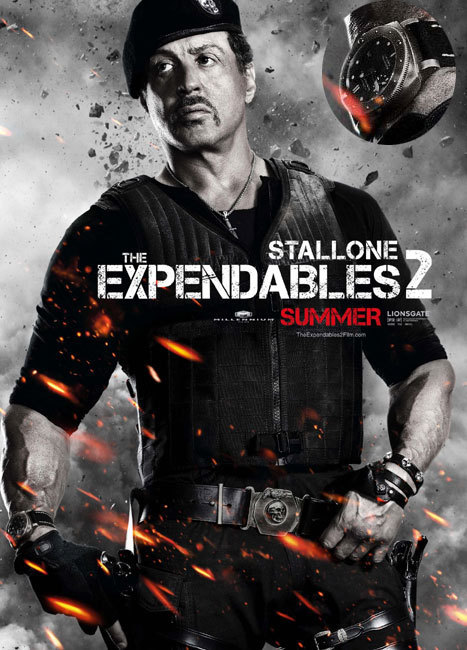 Expendables 2, Sylvester Stallone, DR