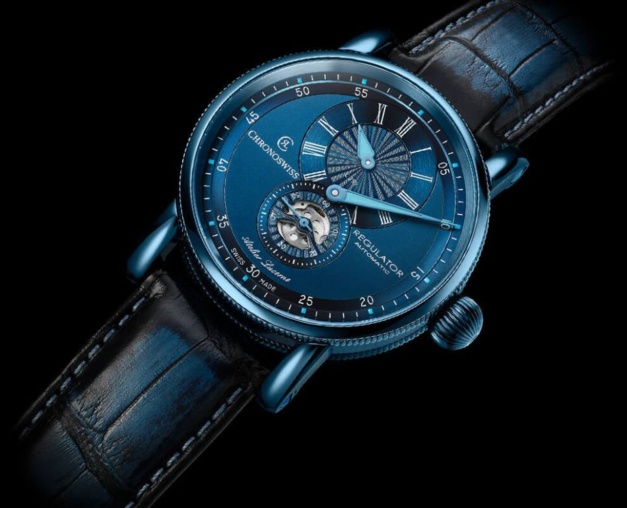 Chronoswiss Regulator Classic Blue Steel Chronoswiss Regulator Classic Blue Steel