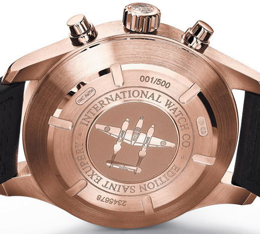 Montre d’Aviateur Chronographe d’IWC Edition Antoine de Saint Exupéry : sixième hommage Montre d’Aviateur Chronographe d’IWC Edition Antoine de Saint Exupéry : sixième hommage