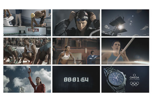 Omega présente sa campagne publicitaire mondiale pour les JO de Londres Omega présente sa campagne publicitaire mondiale pour les JO de Londres