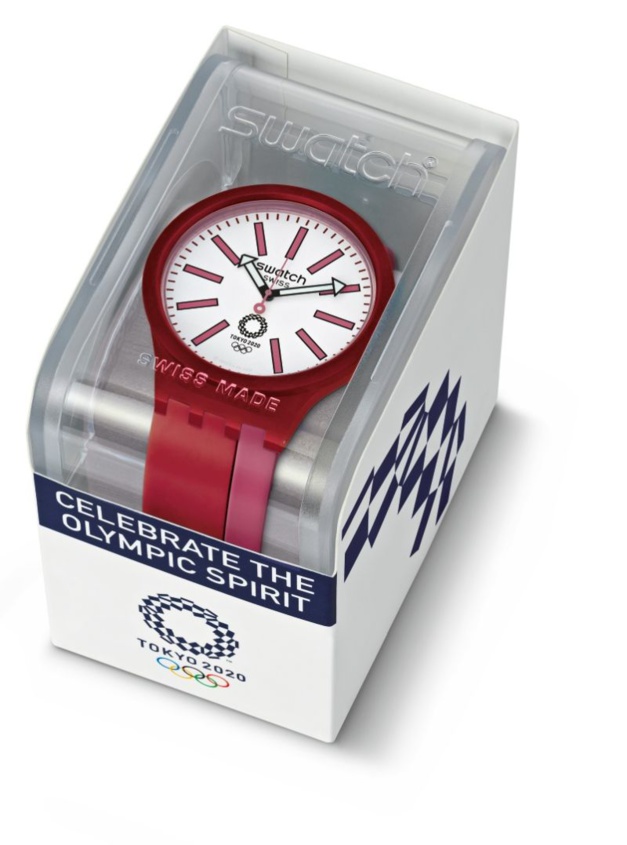 Swatch : édition spéciale Big Bold pour les Jeux Olympiques de Tokyo