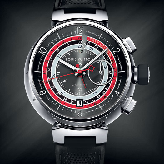 loLouis Vuitton Tambour Chronographe Automatique Voyagez, édition Capsule II loLouis Vuitton Tambour Chronographe Automatique Voyagez, édition Capsule II