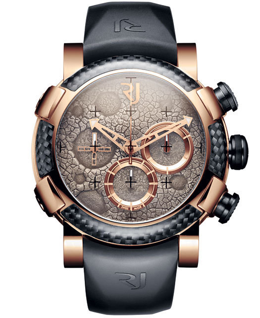 Romain Jerome Moon Dust Red Mood Chrono : poussière de Lune Romain Jerome Moon Dust Red Mood Chrono : poussière de Lune