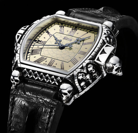 Memento Mori Agonium : montre gothique