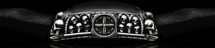 Memento Mori Agonium : montre gothique