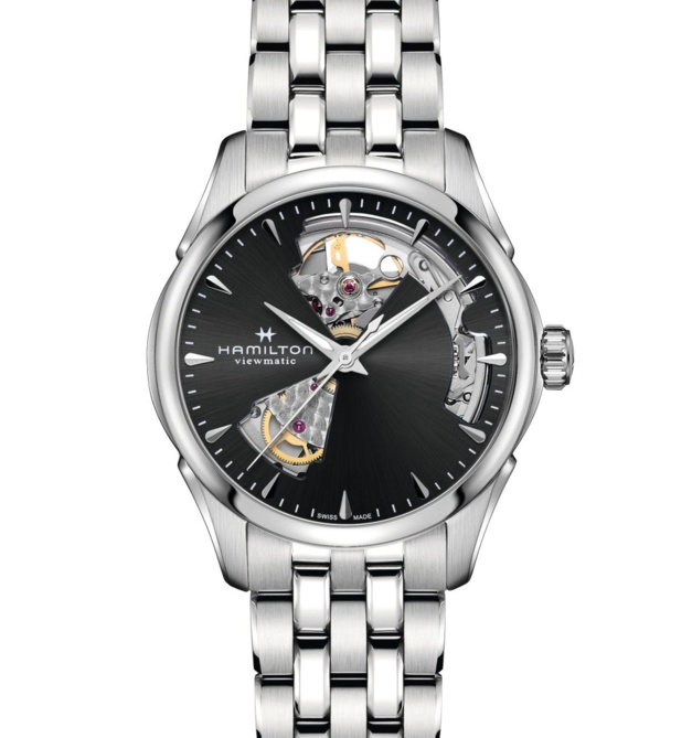 Hamilton Jazzmaster Open Heart : pour vous, mesdames ! Hamilton Jazzmaster Open Heart : pour vous, mesdames !