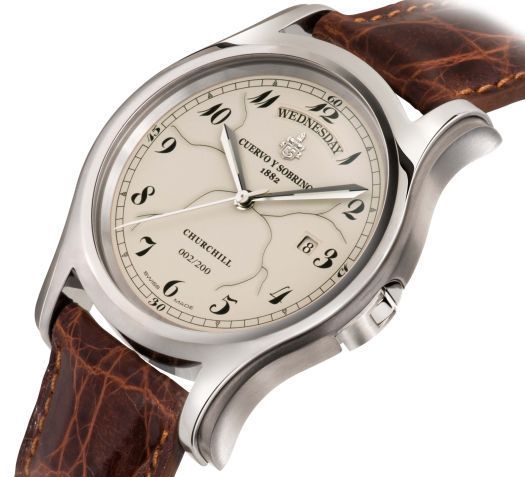 Cuervo y Sobrinos Robusta Day-Date Churchill Cuervo y Sobrinos Robusta Day-Date Churchill