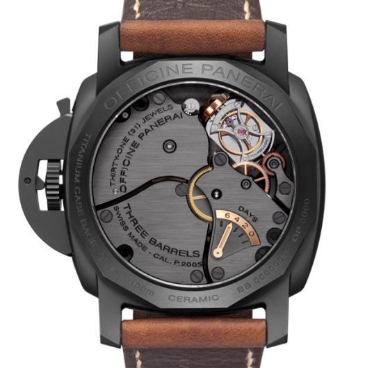 Panerai Luminor 1950 Tourbillon GMT Ceramica - 48 mm Panerai Luminor 1950 Tourbillon GMT Ceramica - 48 mm