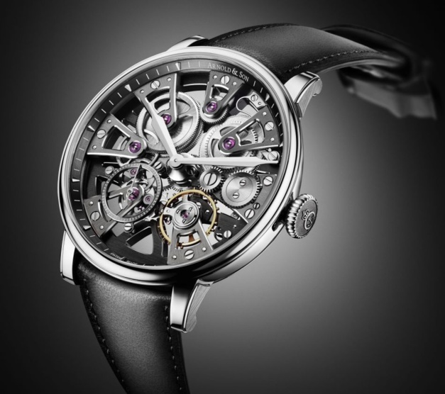 Arnold & Son Nebula 38 acier Arnold & Son Nebula 38 acier
